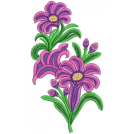 Flower Embroidery Pattern 15731