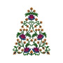 Vintage Flower Vine Embroidery