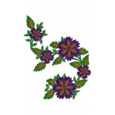 Floral Embroidery Wall Art