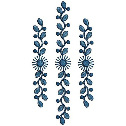 Flower Wall Art Embroidery Design 15857