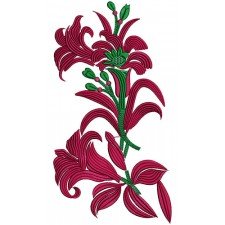 Hand Work Type Embroidery Wallart Designs 15858