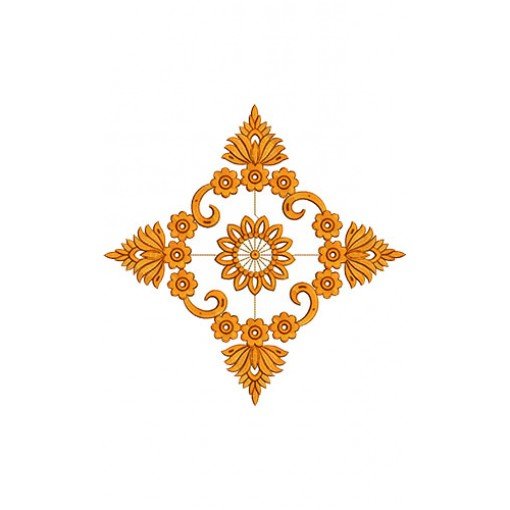 Wall Art Embroidery Design 15859