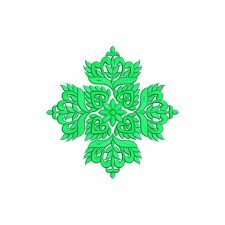 Flower Wall ART Embroidery Design 15860