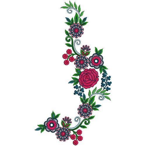 Attractive Wall Art Embroidery Design 15864