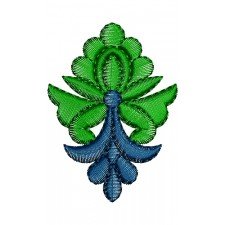 Draai Blom Applique Design 16248