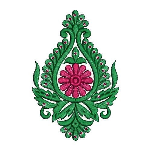 Indian Patch Floral Design 16295
