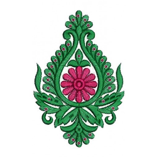 Indian Patch Floral Design 16295 Indian Patch Floral Design 16295