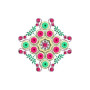 Gujarati Skirt's Applique Embroidery Design 16435