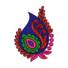 Patch Works Blouse Design 16465