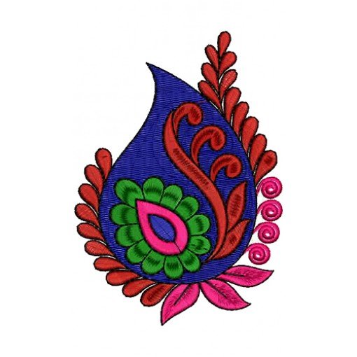 Patch Works Blouse Design 16465