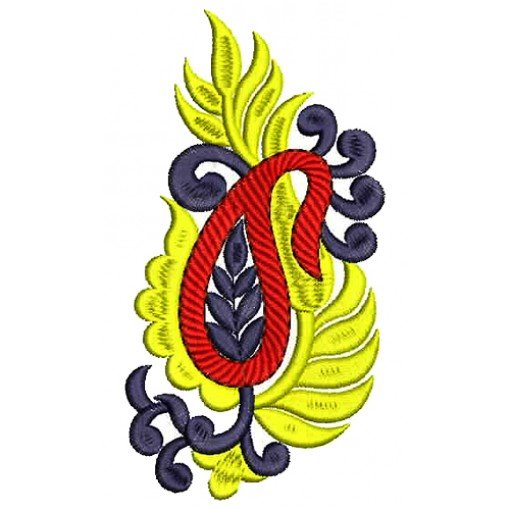 Fancy Applique Embroidery 16472