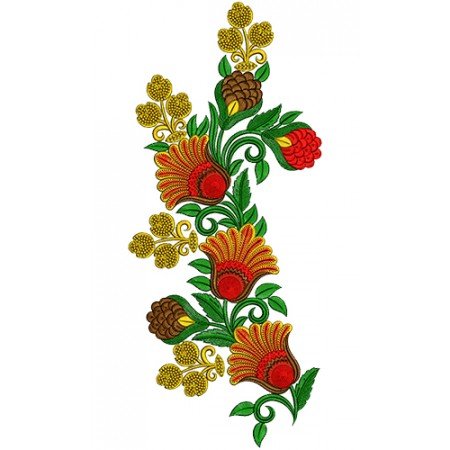 Polish Folk Art Machine Embroidery Design 16502