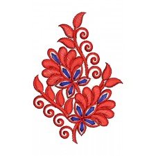 Gujarati Cultural Ladies Dress Embroidery Design 16507