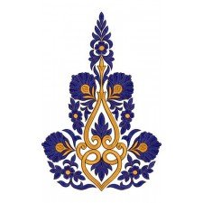 Mexican Dress Applique Embroidery Design 16551