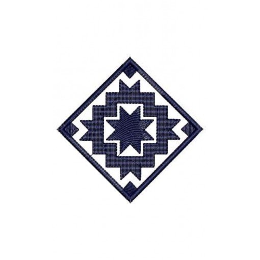 Traditional French Applique Embroidery Design 16618