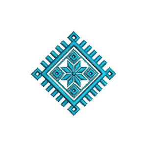 Apron Applique Embroidery Design 16620