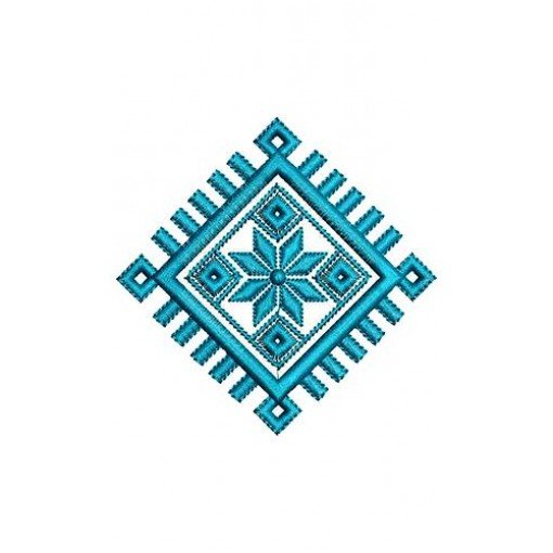 Apron Applique Embroidery Design 16620