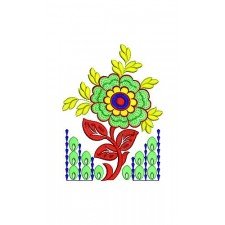 Traditional Gujarati Ghagra Cholis Applique Design 16625