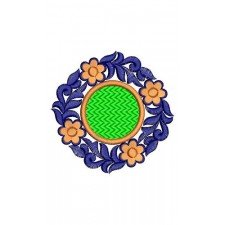 Petunia Floral Applique Embroidery Design 16630