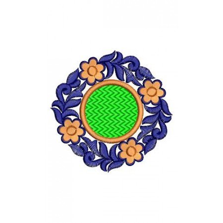 Petunia Floral Applique Embroidery Design 16630