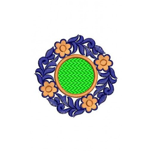 Petunia Floral Applique Embroidery Design 16630