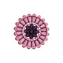 Green Branch Flower Applique Design 16682
