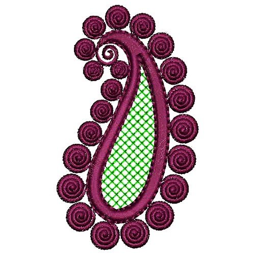 Sewing Applique Embroidery Design 16695
