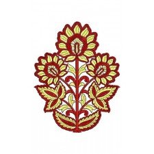 Fabric Bazin Brode Embroidery Design 16706