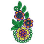 Modern Embroidery Patch Design 16755