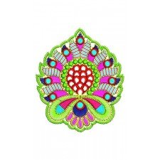 Traditional Dress Applique Design 16791