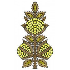 Flowers Iron Patch Embroidery Design 17021 Flowers Iron Patch Embroidery Design 17021