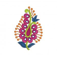 Crochet Bouquet Patch Embroidery Design 17032