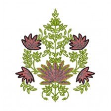 Decorative Patch Embroidery Design 17036