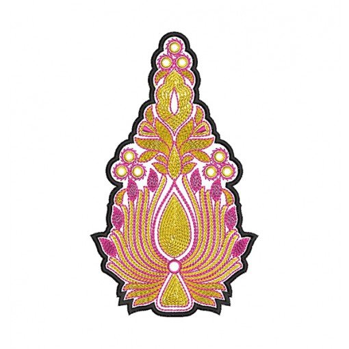 Ukrainian Applique Embroidery Design 17108
