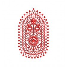 Mirror Embroidery Pattern 17109