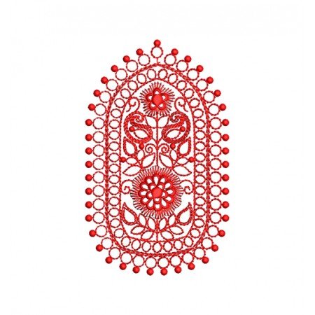 Mirror Embroidery Pattern 17109
