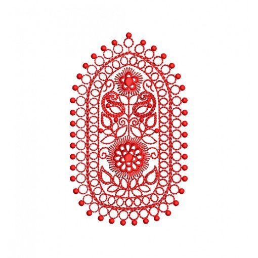 Mirror Embroidery Pattern 17109
