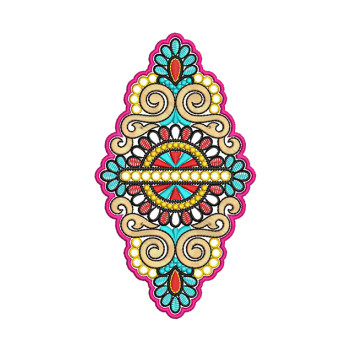 Wedding Rajput Poshak Embroidery Design 17135