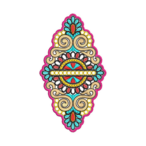 Wedding Rajput Poshak Embroidery Design 17135