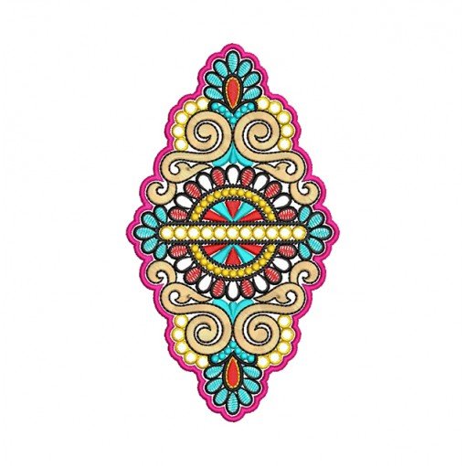 Wedding Rajput Poshak Embroidery Design 17135