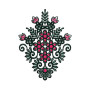 Vintage Mexican Embroidery Design 17146