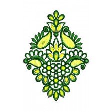 Stylized Pomegranate  Embroidery Design 17151