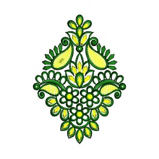 Stylized Pomegranate  Embroidery Design 17151