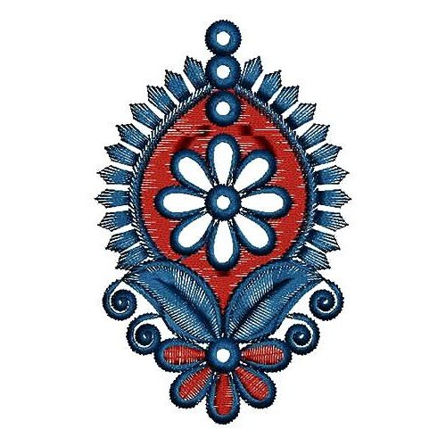 Rangoli Concept Embroidery Design 17152