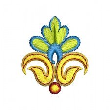 Fabulous Floral Embroidery Design 17154