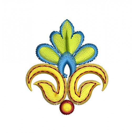 Fabulous Floral Embroidery Design 17154