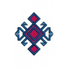 Hmong Pillow Cover Embroidery Design