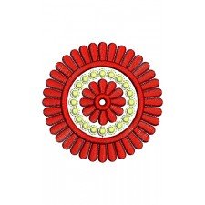 Georgette Phulkari Dupatta Embroidery Design