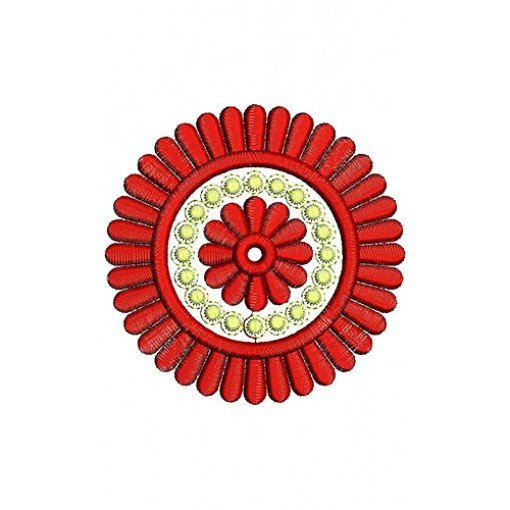 Georgette Phulkari Dupatta Embroidery Design