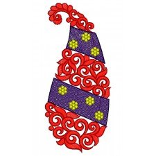 Clipart Special Leaf Embroidery Design